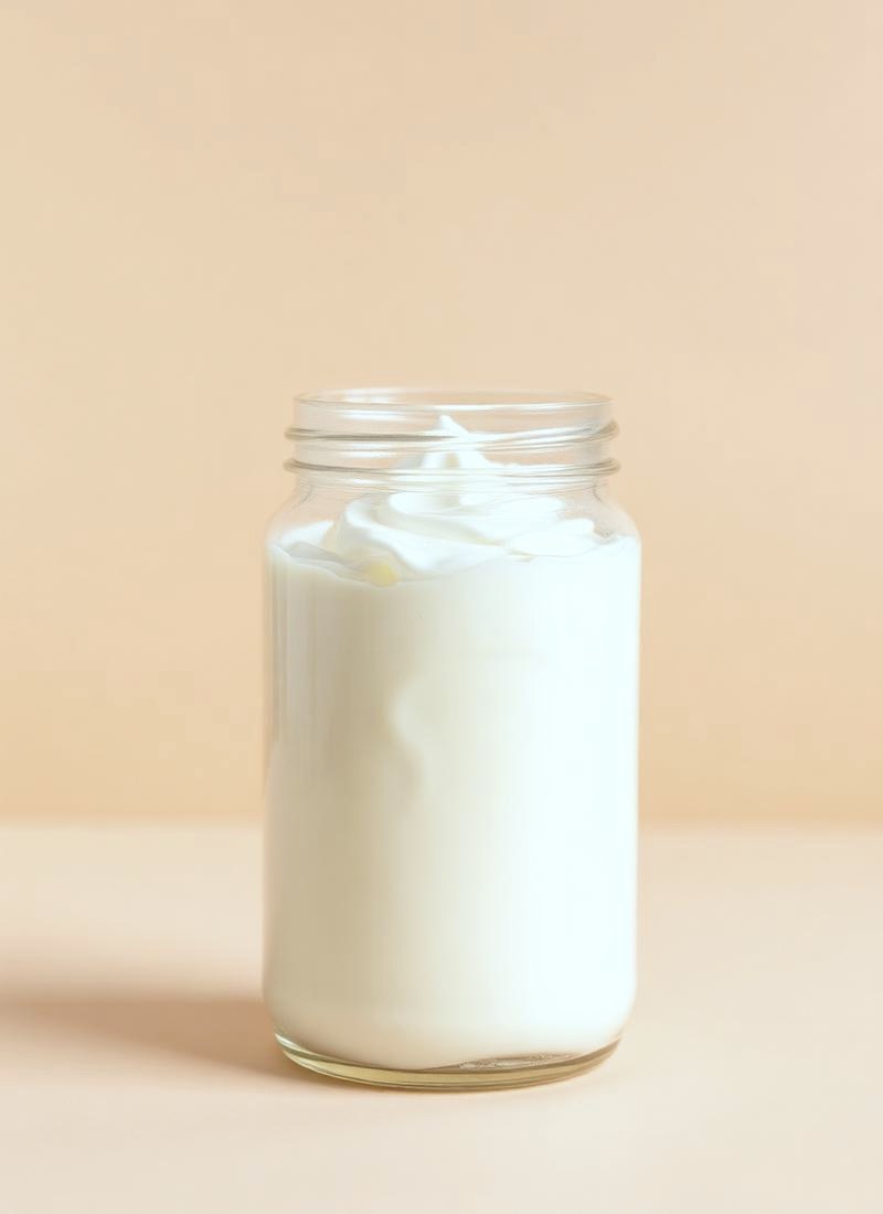 Whipped Beard Butter in a glass jar