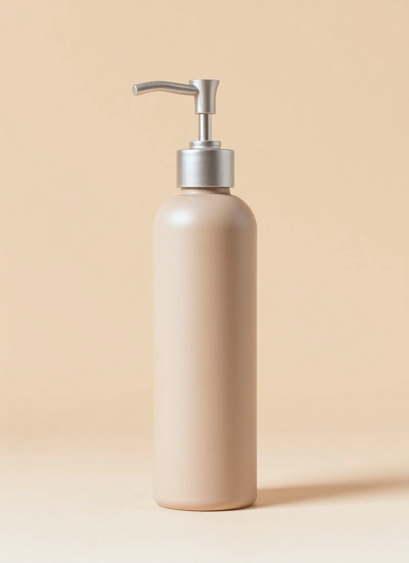 Beard Wash in a matte pump bottle