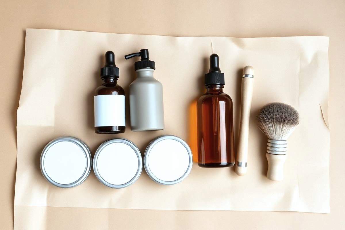 The Full Face Kit: all five products and a brush